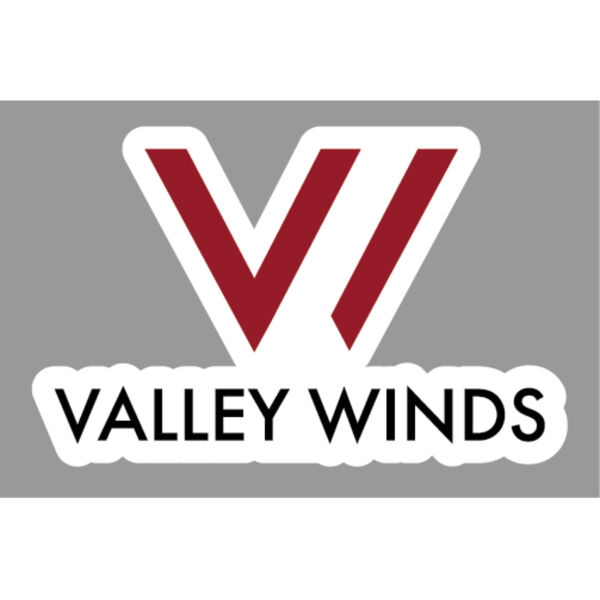 Valley Winds Concert Band 1.5" Sticker Thumbnail