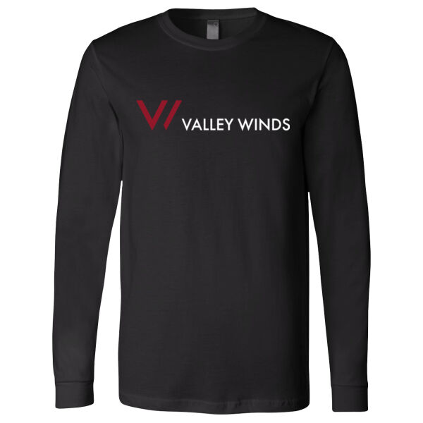 BELLA + CANVAS Unisex Jersey Long Sleeve Tee - Printed Logo Thumbnail